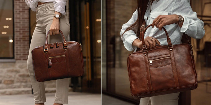 Best 15 and 16-Inch Leather Laptop Bags