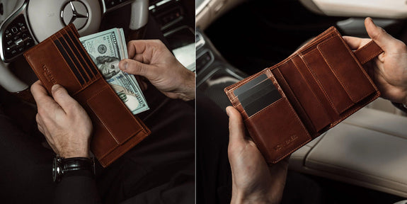 Bifold vs Trifold Wallets