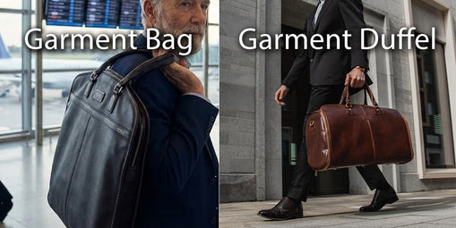 Garment Bag vs Garment Duffel Bag
