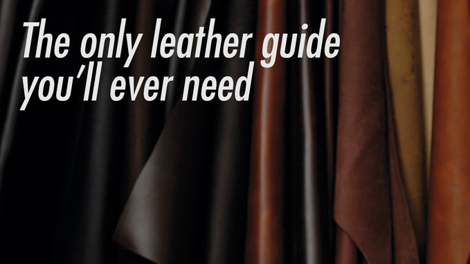 leather guide for beginners von baer bags