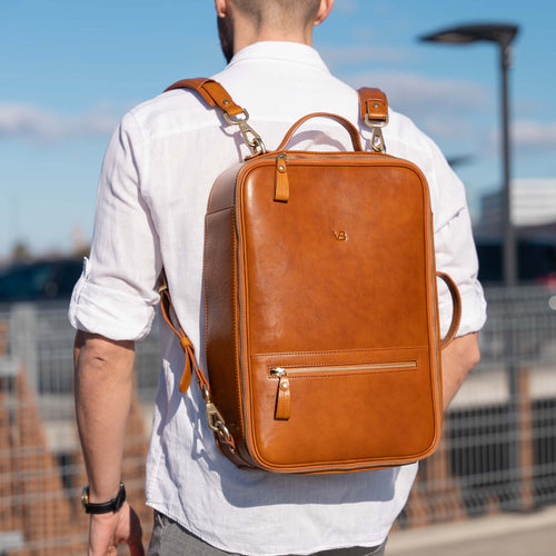 convertible leather backpack uk 10X Convertible Leather Messenger Backpack Briefcase for Men