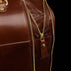 The Von Baer 10x men's high-quality leather laptop travel bag with an expanded zipper, showcasing the durable craftsmanship and spacious design that provides easy access and additional room for essentials during business trips or travel.