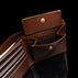 Von Baer Classic bifold luxury Italian leather men's wallet with RFID and coin compartment