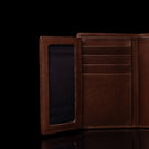 von baer luxury washington premium mens leather trifold wallet pockets for cards