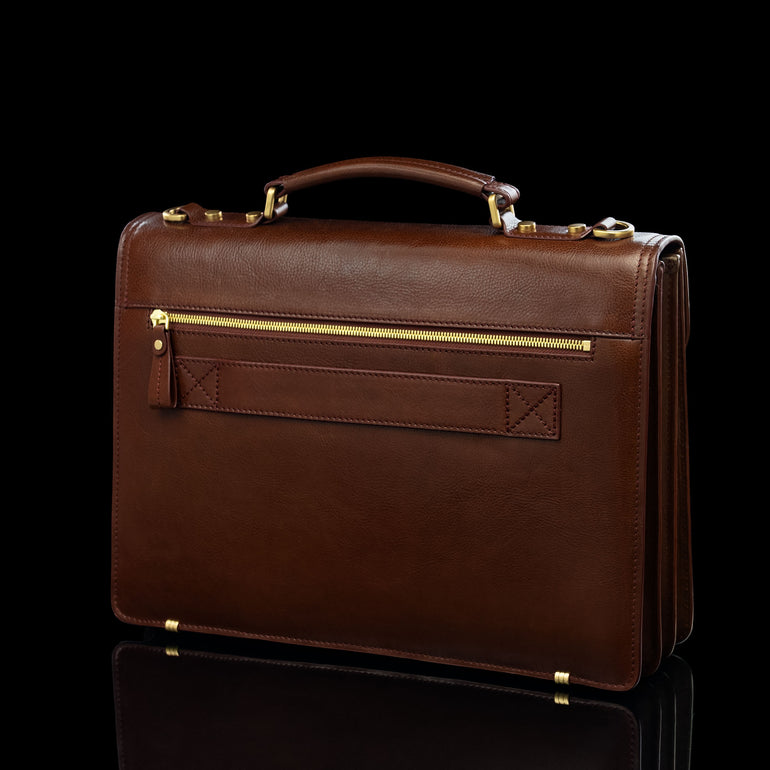 Work Briefcase Solid Best Luxury Leather Briefcases for Professional Men in 2026 - Von Baer UK