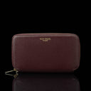 Von Baer origin luxury RFID leather purse large front view