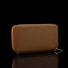 Von Baer origin luxury RFID leather purse large back view