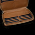 Von Baer origin luxury RFID leather purse large bottom section filled with cards