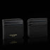 Von Baer origin luxury RFID men’s leather wallet with detachable card holder filled with cards, showing storage capacity and functionality.