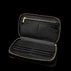 Von Baer origin luxury RFID men’s leather wallet interior view with multiple card slots and zipped coin pocket for organized storage.