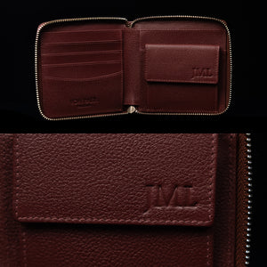 Von Baer leather shoulder bag strap close-up of back side of the pad