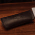 deluxe leather glasses case black iphone lifestyle