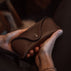 deluxe leather glasses case black lifestyle